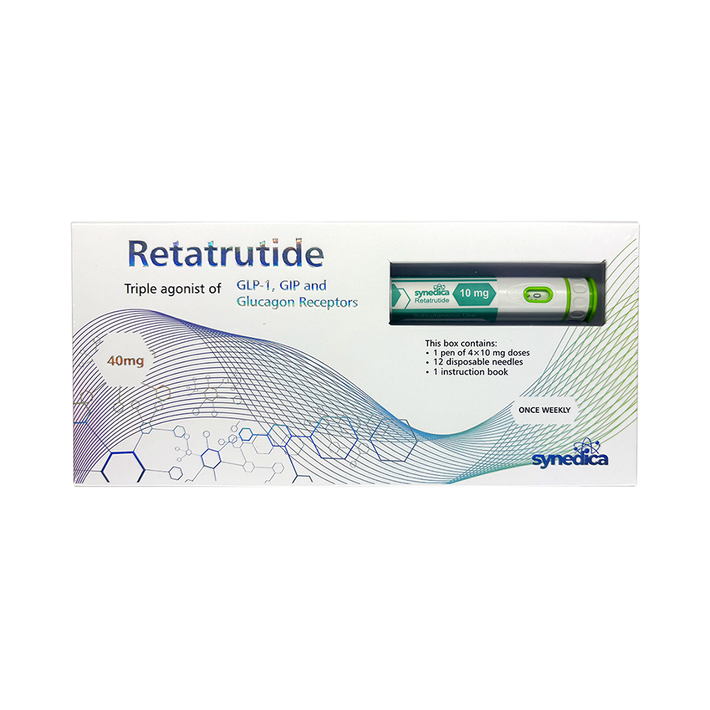 Embalagem de Retatrutida