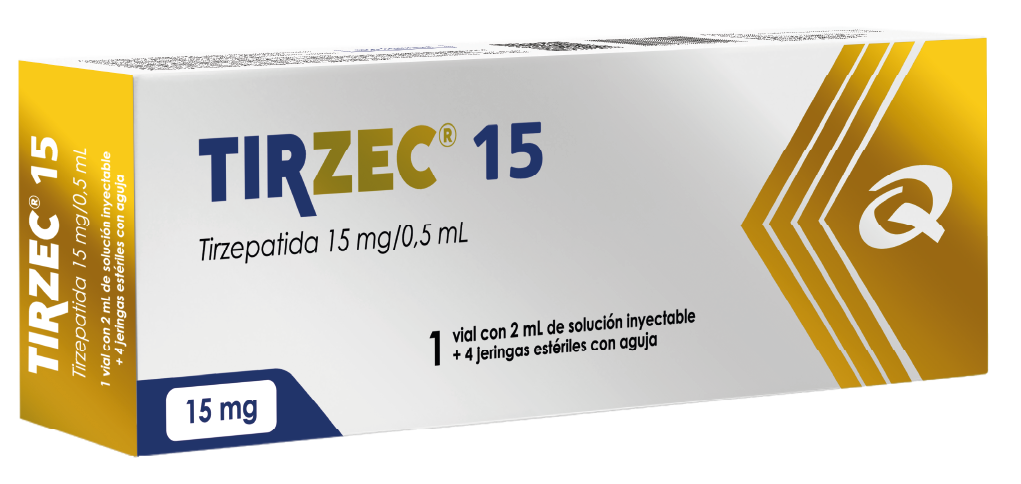 Embalagem Tirzec 15 da seleção Wolf Pharma